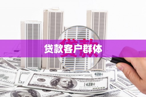七美贷款客户群体
