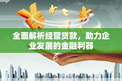 七美全面解析经营贷款，助力企业发展的金融利器