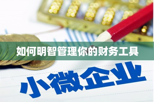 七美如何明智管理你的财务工具