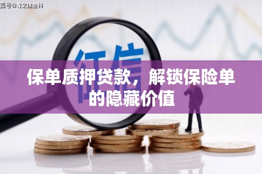 七美保单质押贷款，解锁保险单的隐藏价值