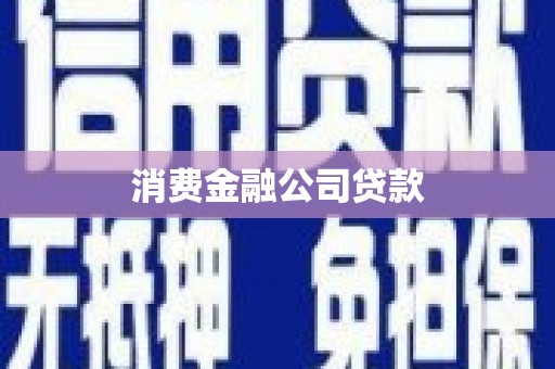 七美消费金融公司贷款