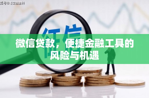 七美微信贷款，便捷金融工具的风险与机遇
