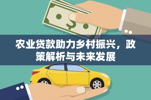 七美农业贷款助力乡村振兴，政策解析与未来发展