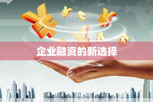 七美企业融资的新选择