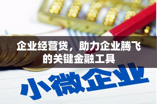 七美企业经营贷，助力企业腾飞的关键金融工具