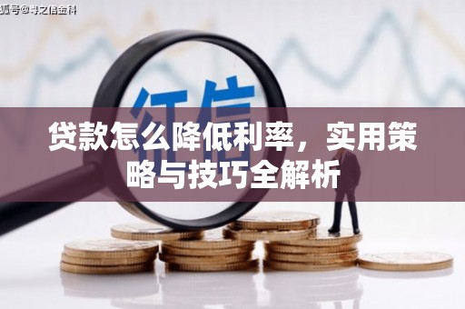 七美贷款怎么降低利率，实用策略与技巧全解析