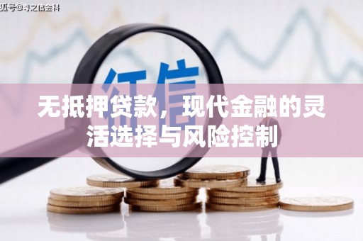 七美无抵押贷款，现代金融的灵活选择与风险控制