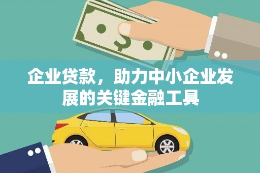 七美企业贷款，助力中小企业发展的关键金融工具