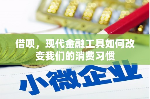 七美借呗，现代金融工具如何改变我们的消费习惯