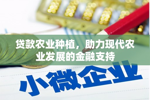 七美贷款农业种植，助力现代农业发展的金融支持